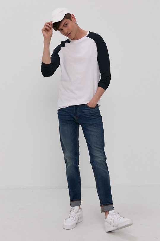 Jack & Jones Jeansy 12146384 granatowy AA00