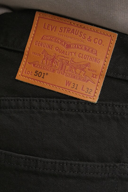 Levi's - Jeansy 501 Regular Fit czarny 00501.0165