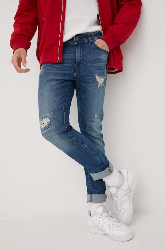 Only & Sons jeansy 22021423.BlueDenim granatowy AA00