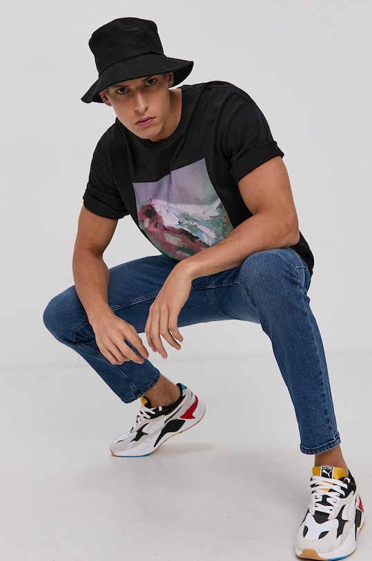 Solid Jeansy 21104846.700029 niebieski AA00