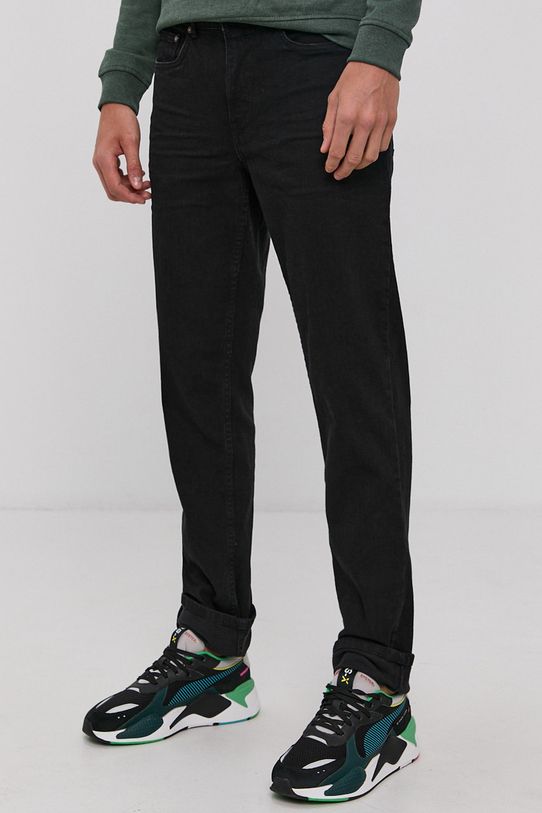 Solid Jeansy czarny 21104851.700035