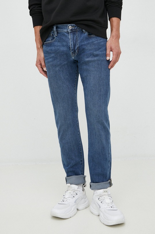 Armani Exchange jeansy niebieski 8NZJ13.Z3SAZ.NOS