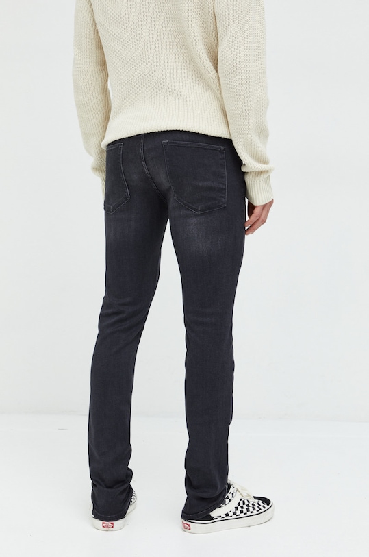 Odjeća Traperice Jack & Jones Liam Evan 12217080.BlackDenim crna