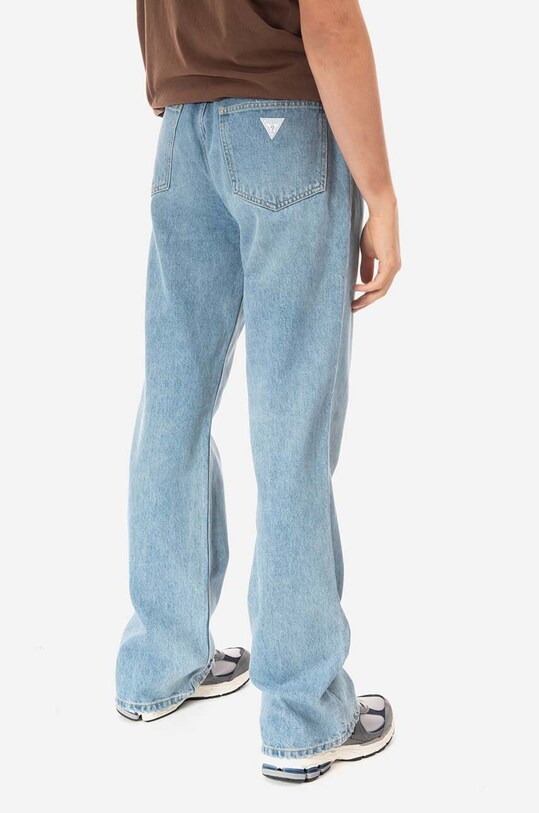 Odzież Guess Originals jeansy bawełniane Indigo Flare M2BA01.D4S10 niebieski