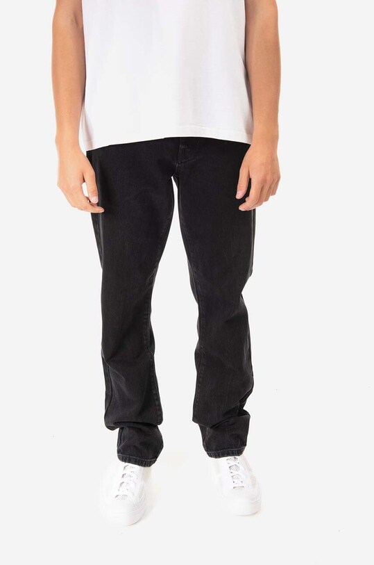 Guess Originals blugi din bumbac negru M2BG37.D4SL0