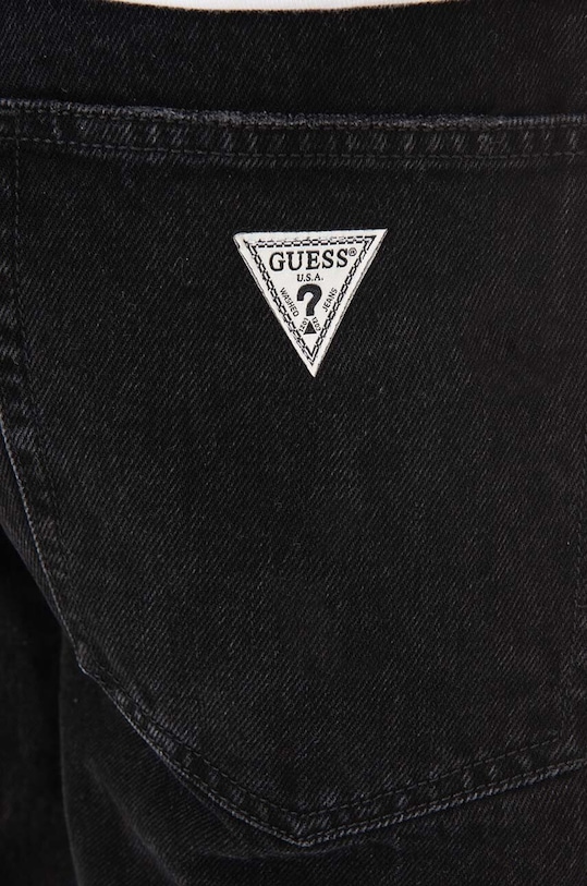 Guess Originals blugi din bumbac negru M2BG37.D4SL0