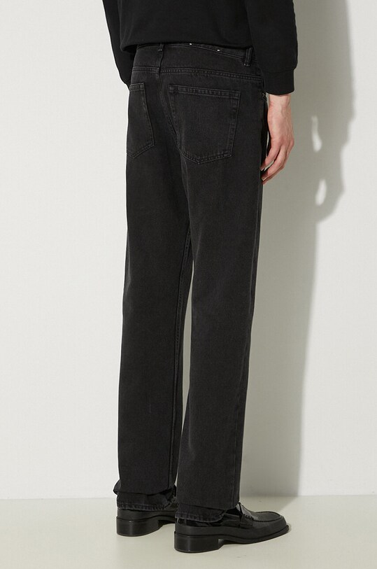 Одежда Хлопковые джинсы Wood Wood Sol Rigid Denim Slim Fit 12235803.7051 чёрный