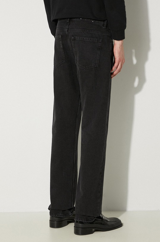 Clothing Wood Wood cotton jeans Sol Rigid Denim Slim Fit 12235803.7051 black