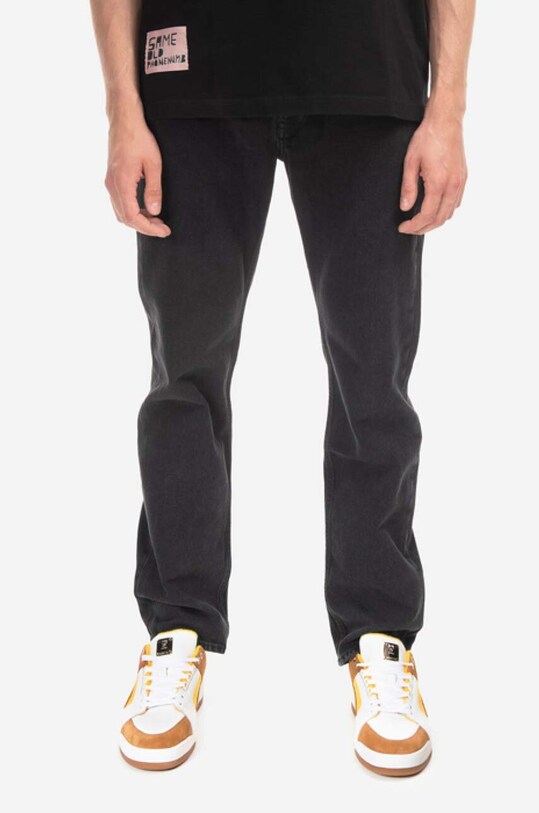 Wood Wood jeansy bawełniane Sol Rigid Denim Slim Fit 12235803.7051