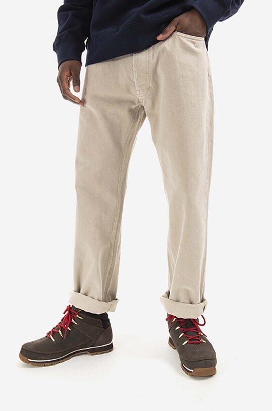 Wood Wood cotton jeans Al Rigid Denim Straight Fit