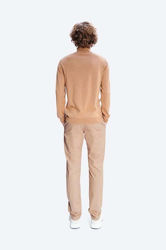 A.P.C. cotton trousers Chino Classique beige COZBA.H08119