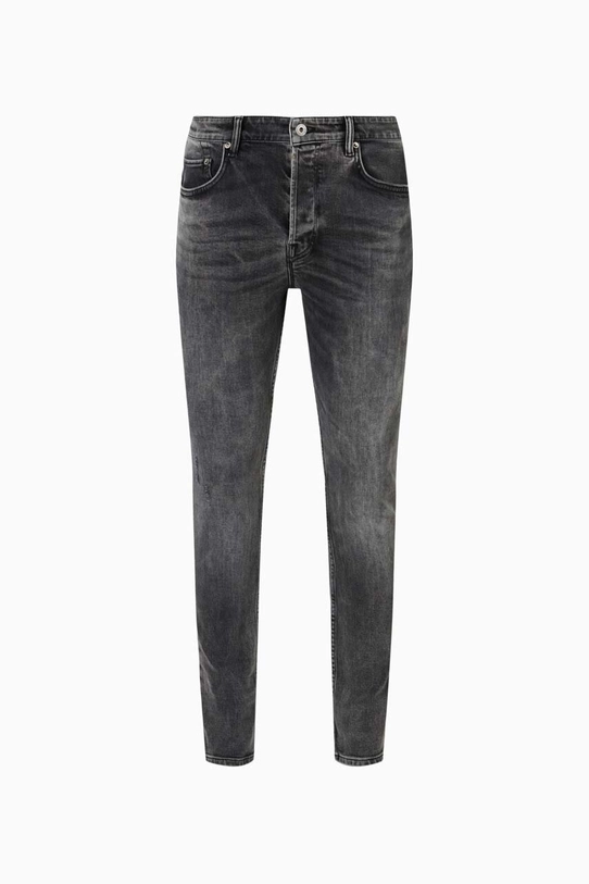 AllSaints jeansy CIGARETTE ME063W czarny