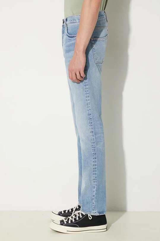 Bavlněné džíny Carhartt WIP Klondike Pant I029207.01WI modrá AA00