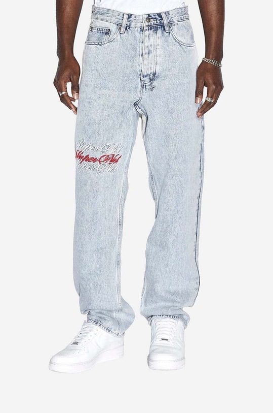 KSUBI jeansy niebieski MSP23DJ026