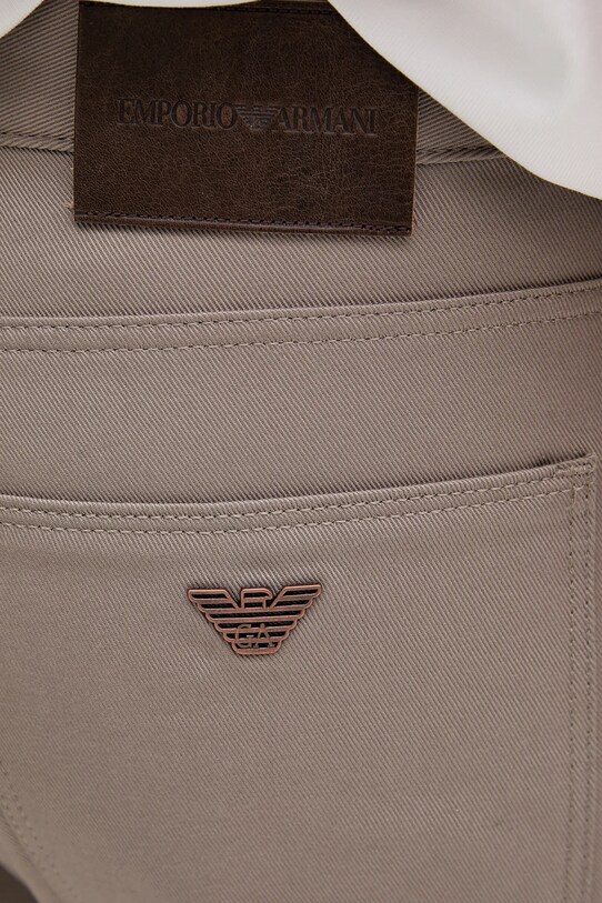 Emporio Armani spodnie beżowy EM000121.AF14122.NOS