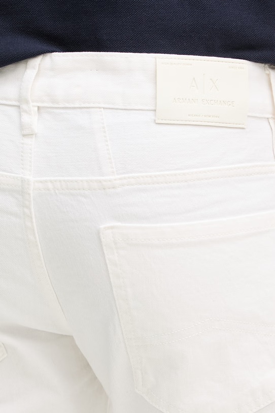 Armani Exchange jeansy skinny męskie beżowy XM001512.AF14267.NOS