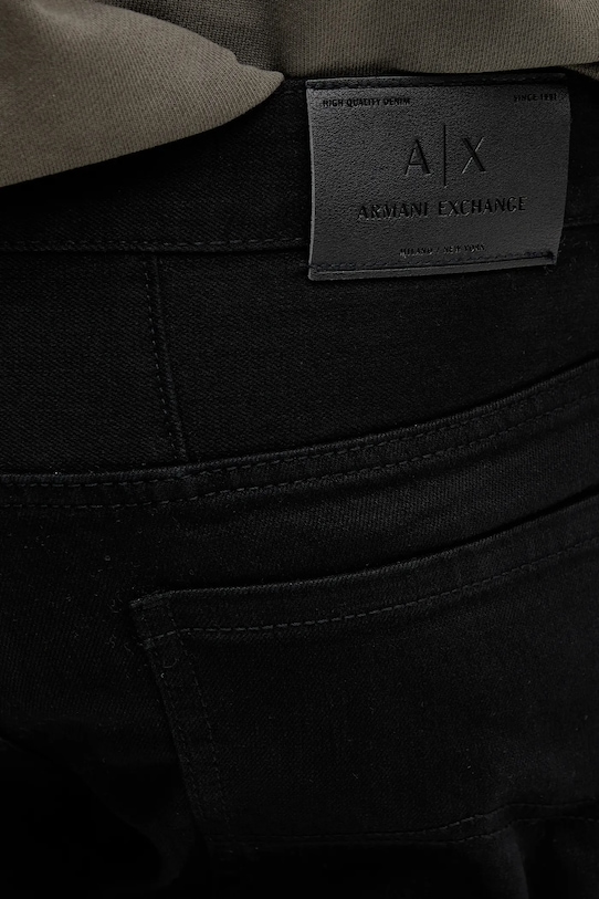 Armani Exchange jeansy czarny XM001512.AF14267.NOS