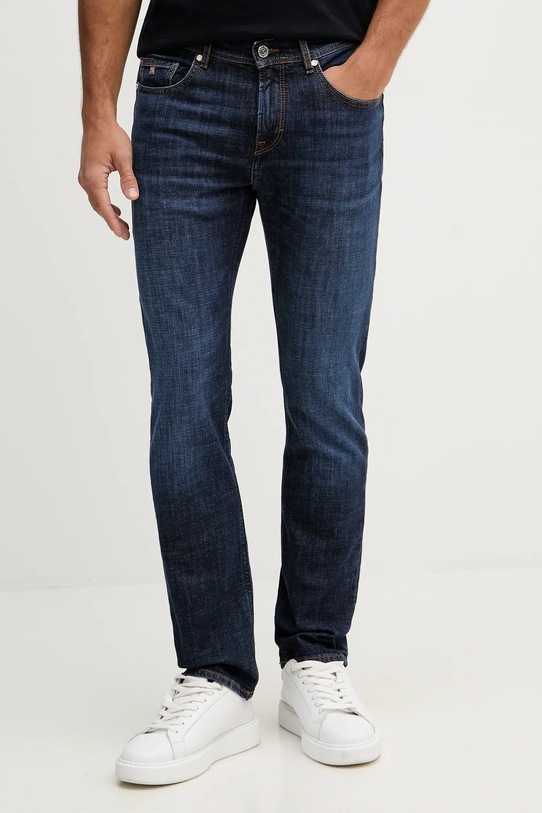 Karl Lagerfeld jeansy KL-JACK granatowy 500879.265501