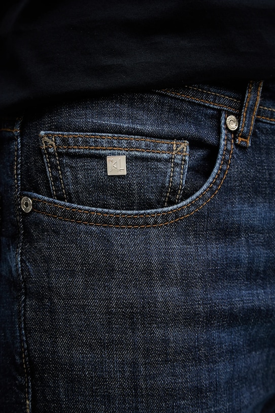 Karl Lagerfeld jeansy KL-JACK granatowy 500879.265501