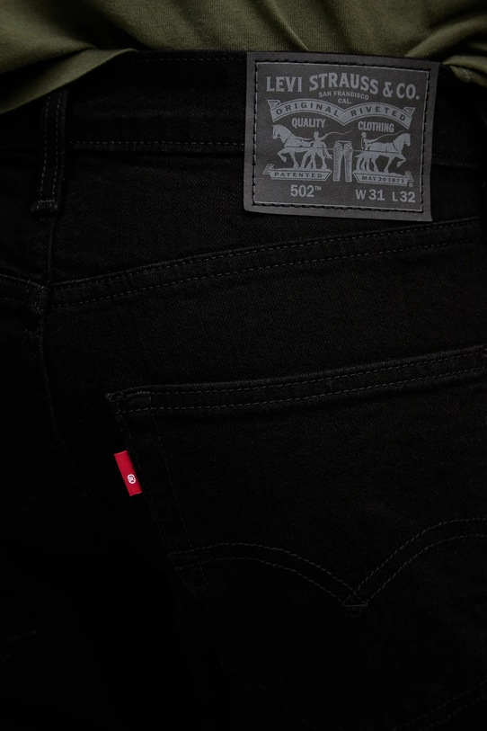 Kavbojke Levi's 502™ TAPER črna 29507.0001