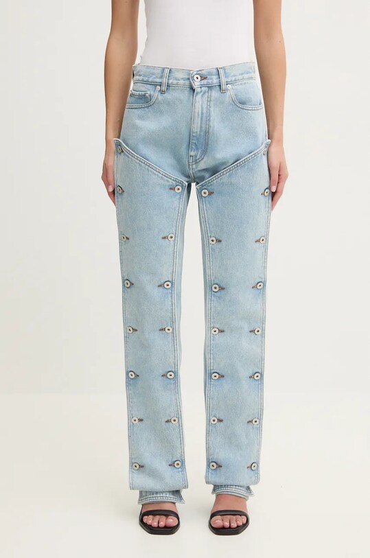 Oblečení Džíny Y/Project EVERGREEN SNAP OFF JEANS 207PA009 modrá