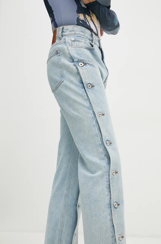 Džíny Y/Project EVERGREEN SNAP OFF JEANS 207PA009