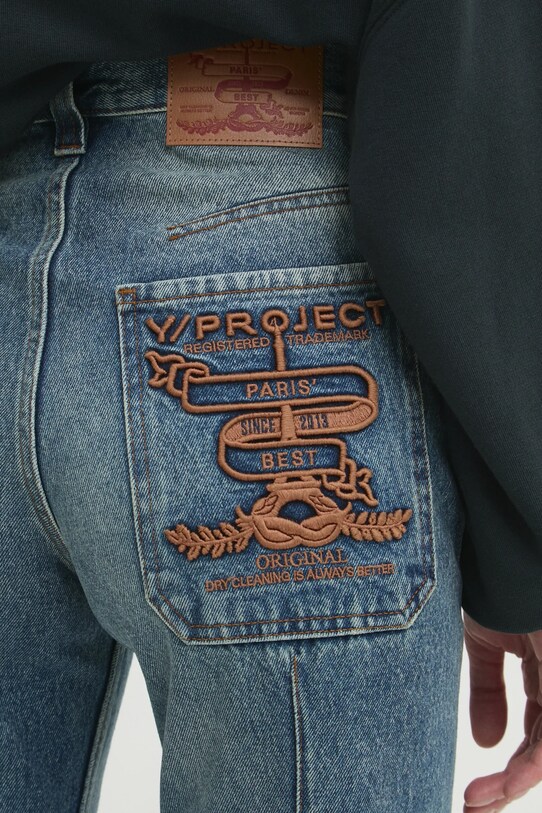 Džíny Y/Project EVERGREEN PARIS' BEST JEANS 207PA002