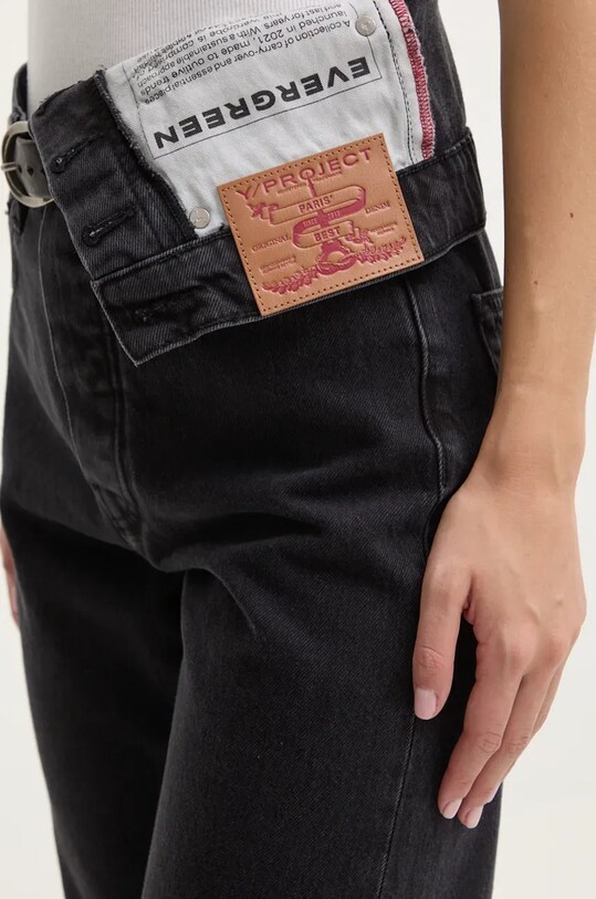 Y/Project jeans EVERGREEN ASYMMETRIC JEANS 207PA001