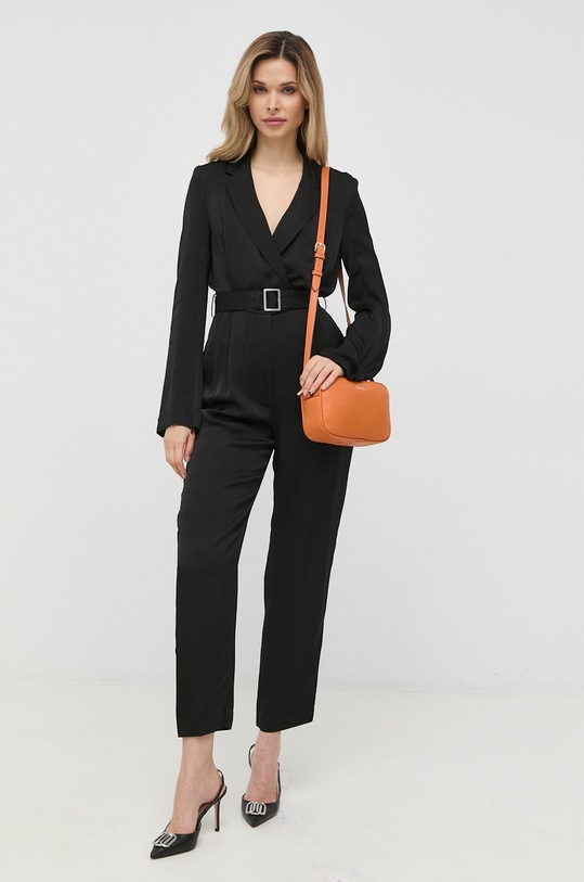 Overal Karl Lagerfeld černá 225W1304