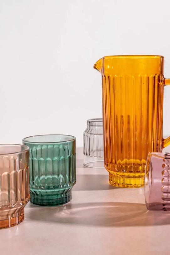 Kuchnia i bar Salt&Pepper zestaw szklanek Tone 300 ml 4-pack 801301 turkusowy