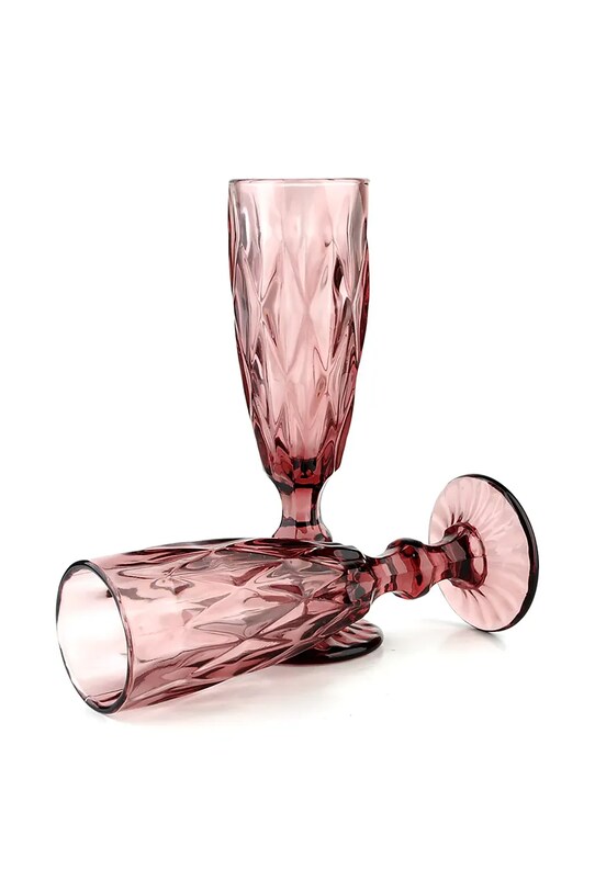 Набір келихів Affek Design Elise 180 ml 6-pack HTID3737.PROM рожевий AA00