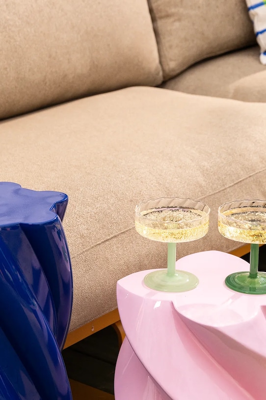 Kuchyňa a bar Pohár na šampanské &k amsterdam 2-pak 347.06 zelená