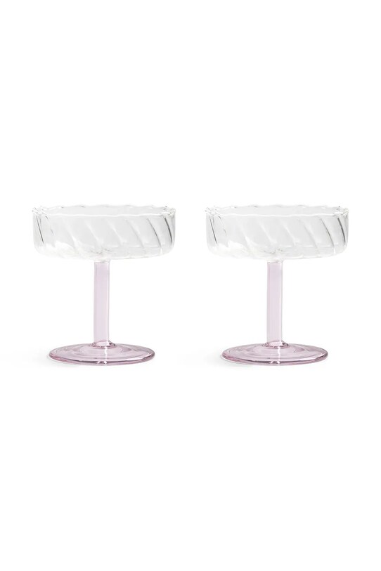 Pohár na šampanské &k amsterdam 2-pak ružová 347.07