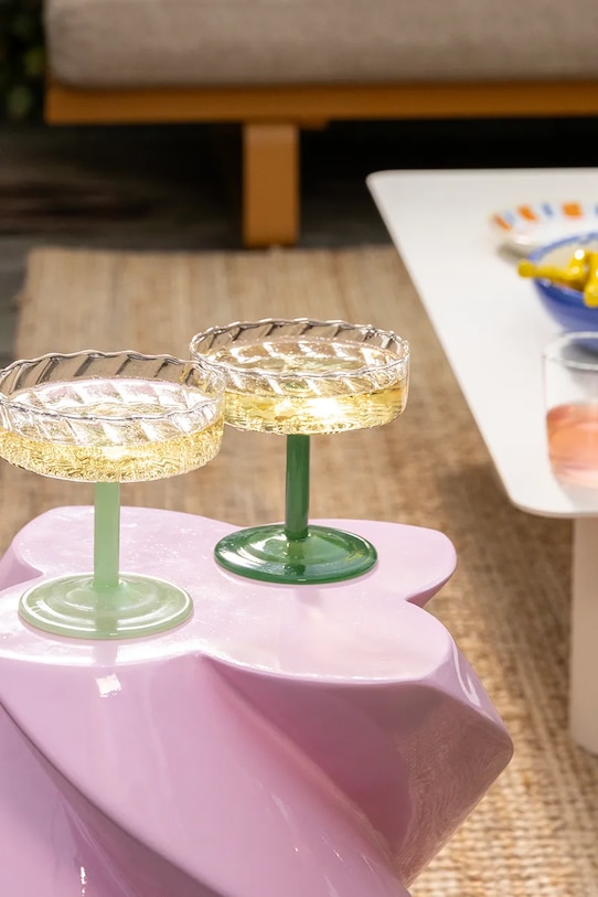 &k amsterdam pezsgős pohár 2 db 347.08 zöld AA00