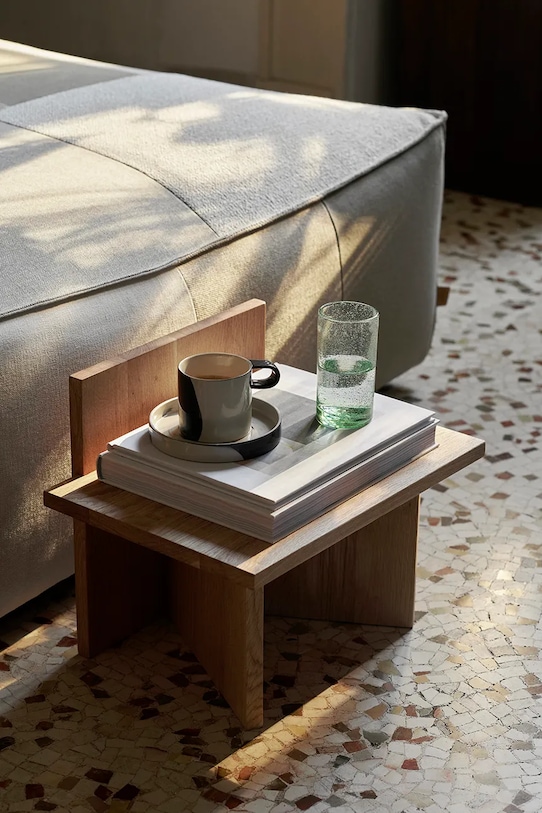 Pohár ferm LIVING Oli Water Glass zelená 1104265514