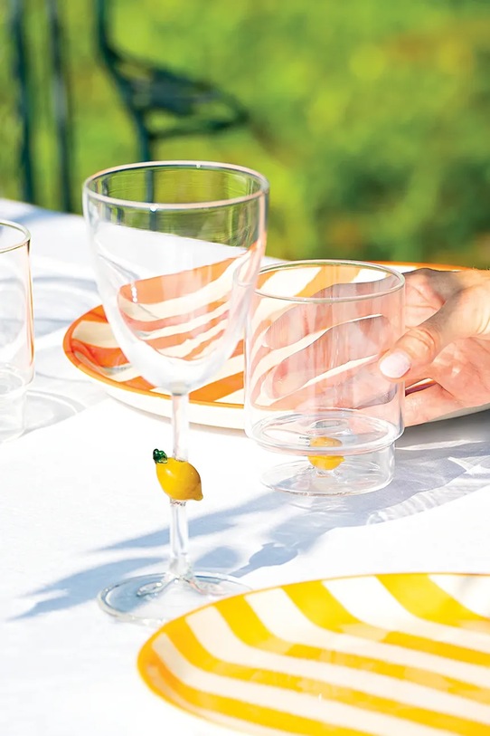 Келих Zafferano Teca Fruta 250 ml TE00514 жовтий AA00