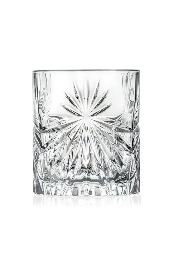 Affek Design zestaw szklanek do whisky Bohemia Prestige Fiore 320 ml 6-pack transparentny .KN949087