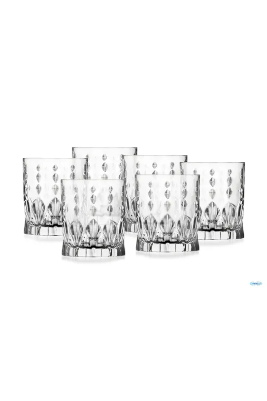 Affek Design zestaw szklanek do whisky Marylin 340 ml 6-pack transparentny FG272770