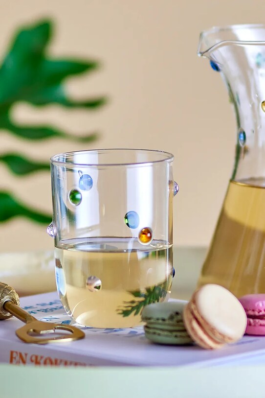 Bloomingville szklanka Thalia 400 ml 82061333 transparentny AA00