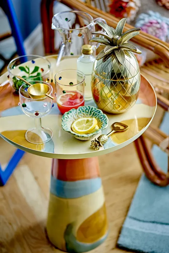 Kuchnia i bar Bloomingville szklanka Thalia 400 ml 82061333 transparentny