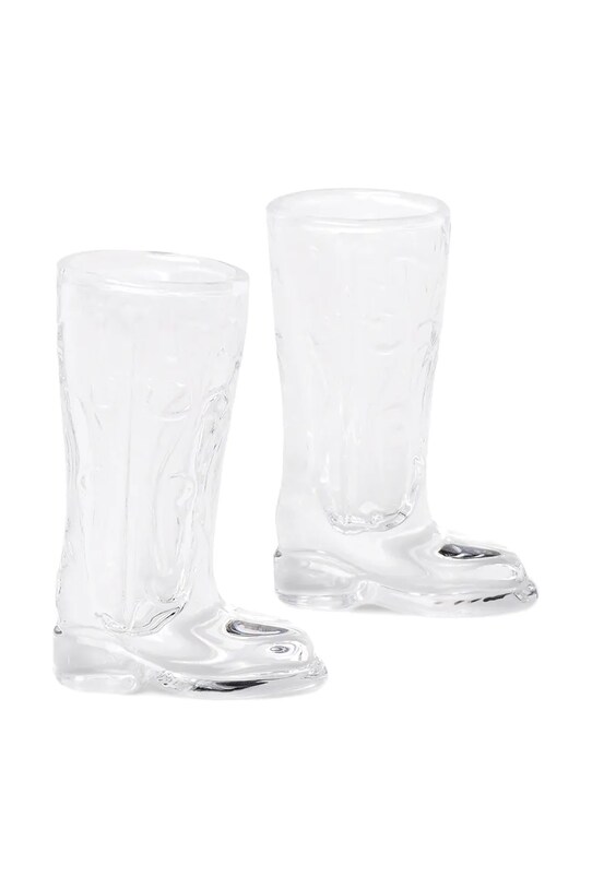 Gentlemen's Hardware zestaw kieliszków Cowboy Boot Shot Glasses 20 ml 2-pack GEN838UK transparentny AA00