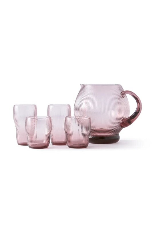 Pols Potten szklanka 2-pack różowy 140.230.144