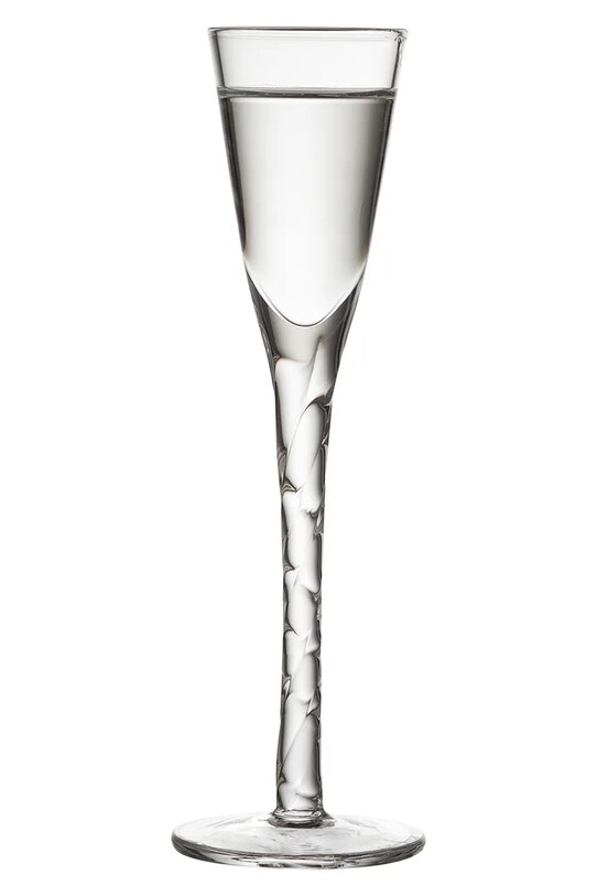 Konyha és bár Lyngby vodkás poharak készlet Glass Paris 25 ml 6 db 27590 áttetsző