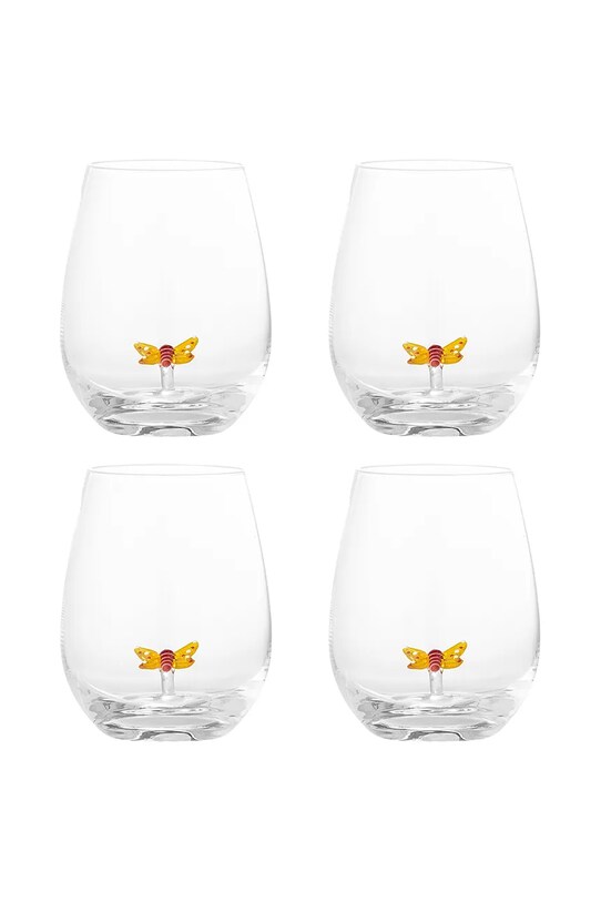 Sada skleniček Bloomingville Misa 560 ml 4-pack průhledná 82061615