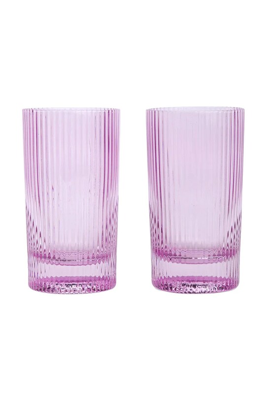 Here's How zestaw szklanek do drinków Stella 355 ml 2-pack różowy HHC123UK