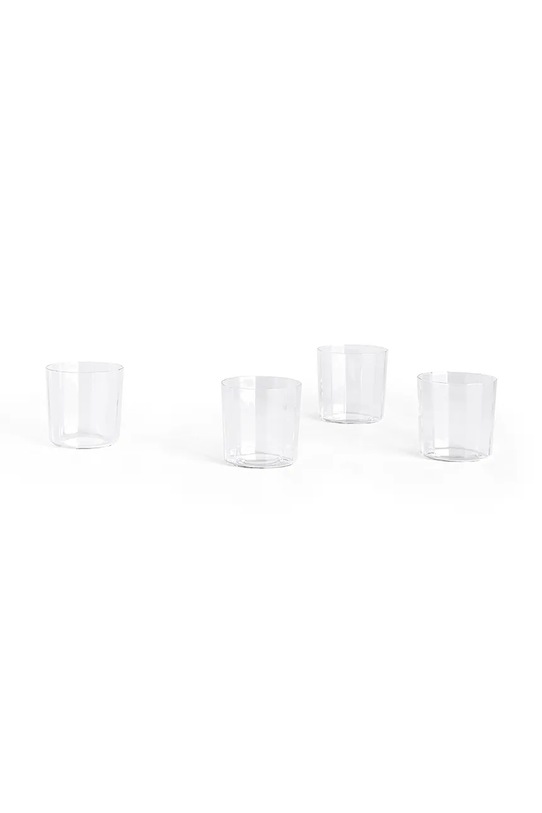 HAY zestaw szklanek Angle 230 ml 4-pack transparentny AE747.E477.AH04