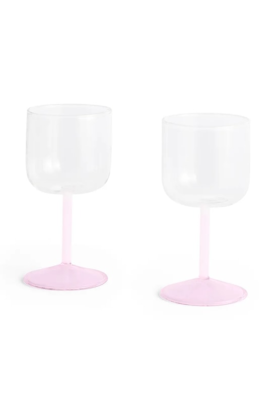 HAY set de pahare de vin Tint 7,5 x 15 cm roz AB530.A668.AT90