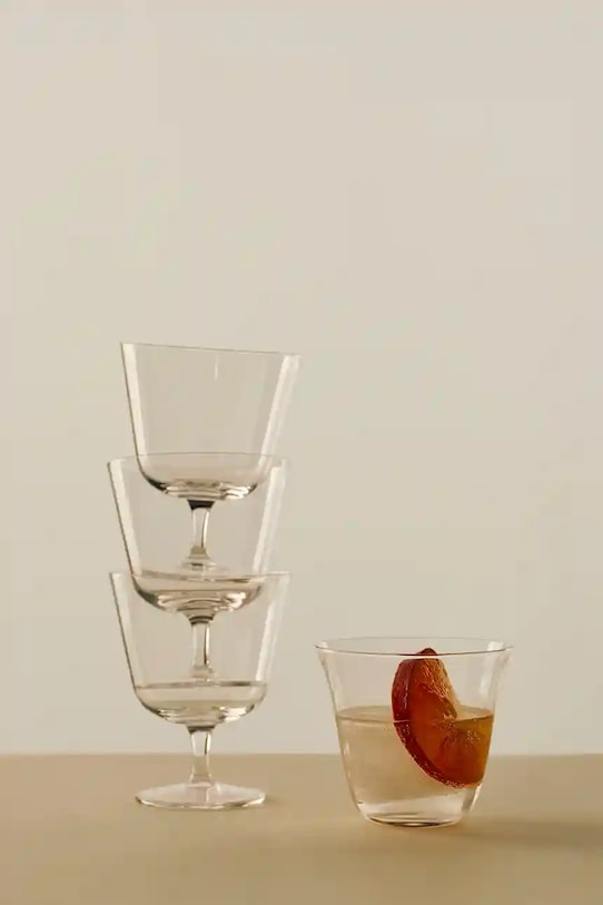 Набір келихів HAY Curve Stem 9 x 11 cm 2-pack AE981.A668.AS23.87RO прозорий AA00