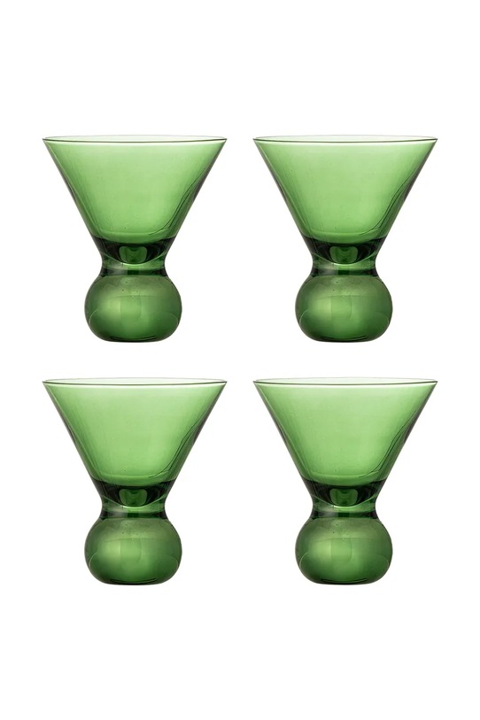 Bloomingville zestaw kieliszków do kaktajli Corliss 165 ml 4-pack transparentny 82072449