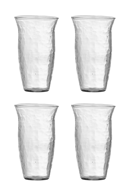 Bloomingville zestaw szklanek Asha 250 ml 4-pack transparentny 82068387